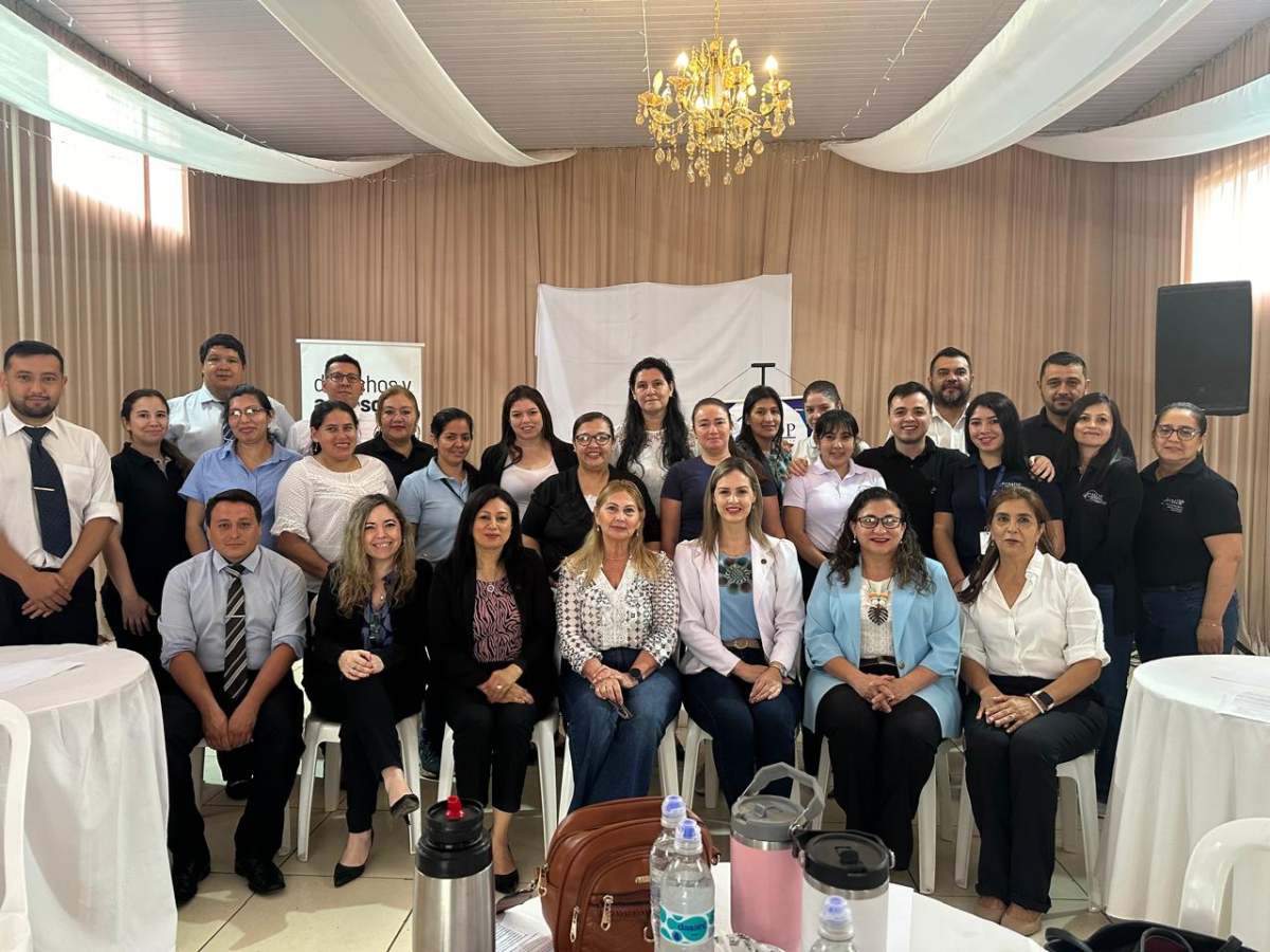 Mesa Técnica de Trabajo del Ministerio de la Defensa Pública en Caaguazú